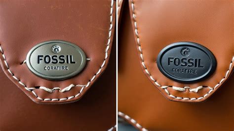 how to tell a fake fossil bag
